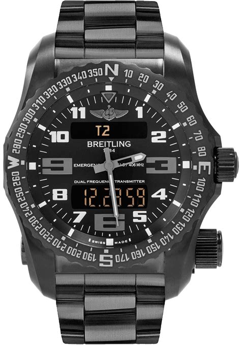 breitling emergency all black|breitling emergency instructions.